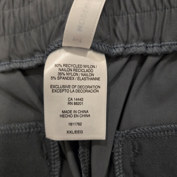 NWT Modern Ambition Womens Blue High Rise Stretch Travel Pants size XXL - Picture 8 of 16